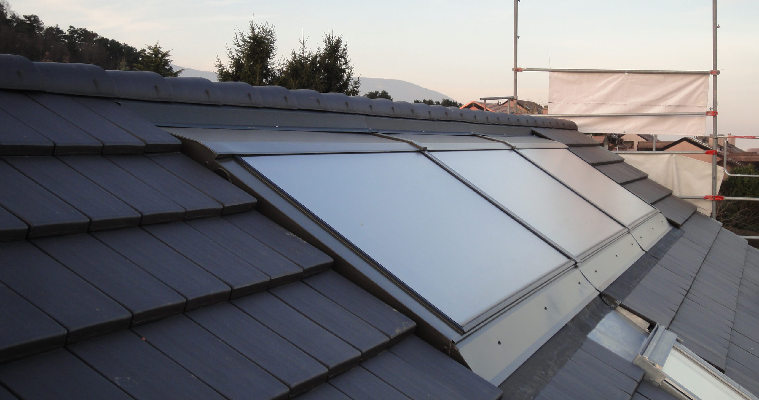 Installation solaire thermique Käslin SA
