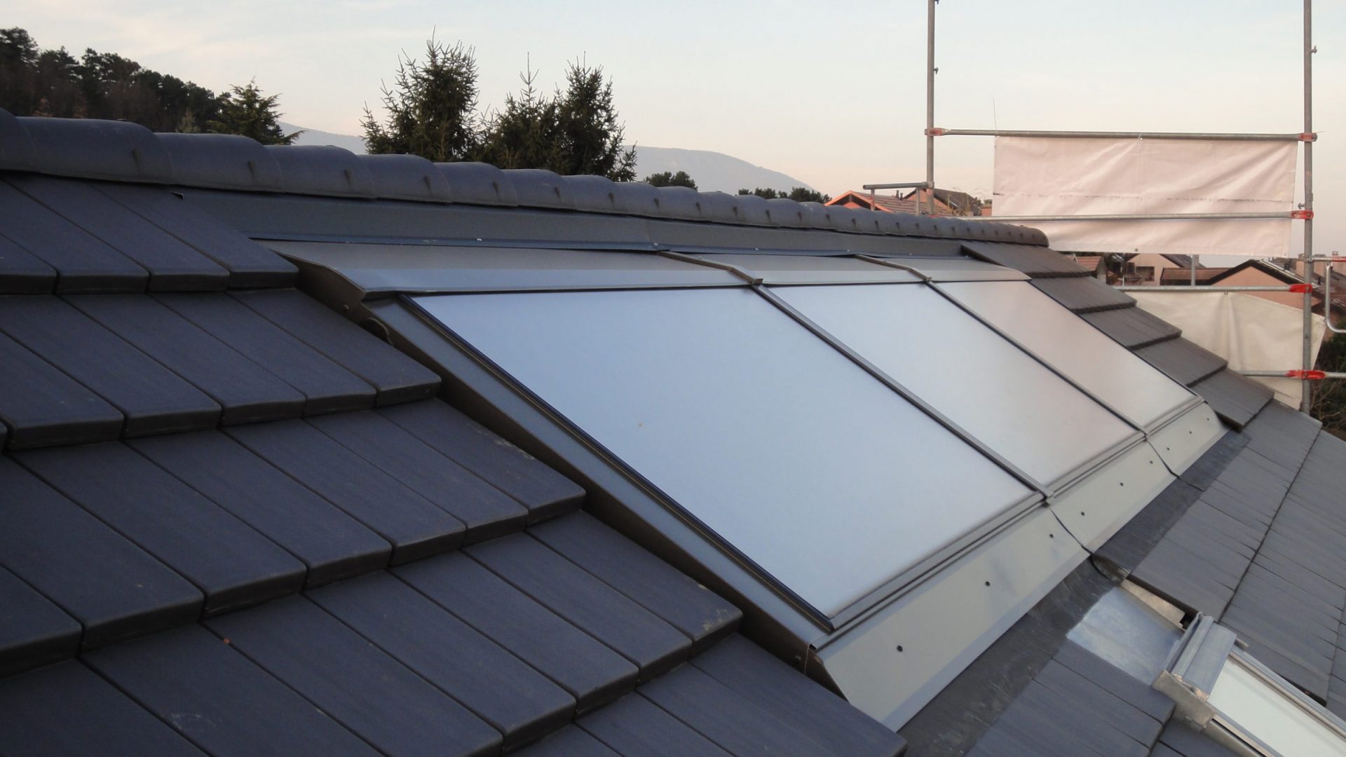 Installation solaire thermique Käslin SA